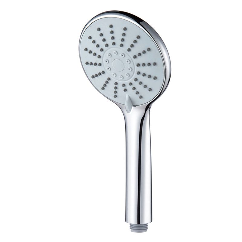 Large Hole Pressurized Shower Head 3 Settings Round Shower Head