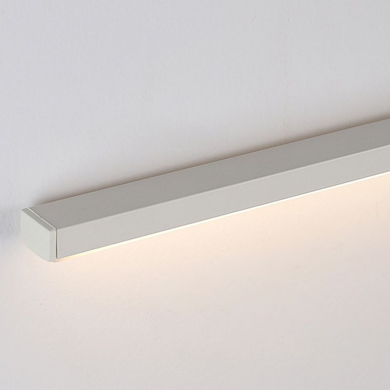 Minimal Linear Wall Mount Lamp Metal 2 Lights Wall Light Sconces