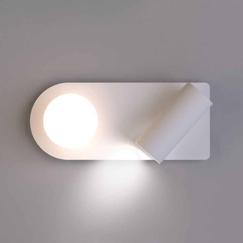 Geometric Wall Sconce Modern Metal 2 Lights Wall Mounted Lights