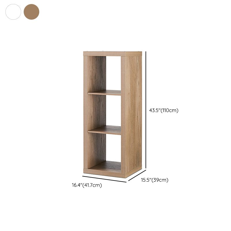 Modern Engineered Wood Bookshelf Standard Open Back Bookcase (Drawers not Included)