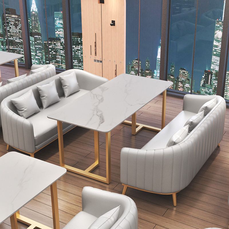 25.59" W x 29.52" H Sloped Arm Sofa Contemporary Standard Sofa with Tight Back