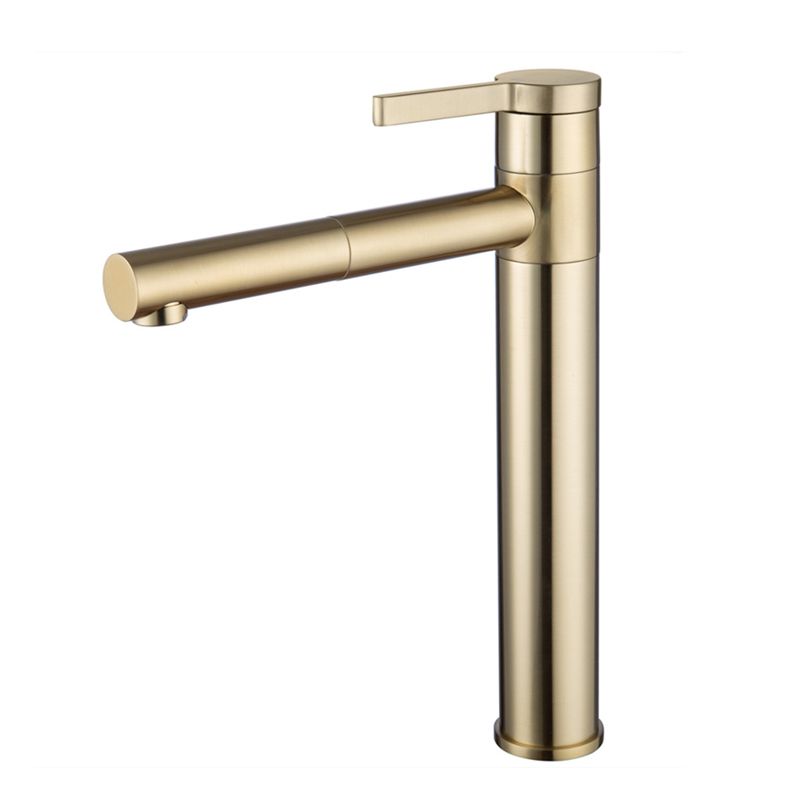 Pull-out Vessel Faucet Modern Style Faucet with One Lever Handle