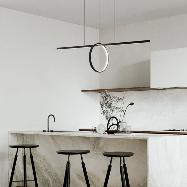 Geometric Island Pendant Lights Modern Metal Island Pendant Lighting