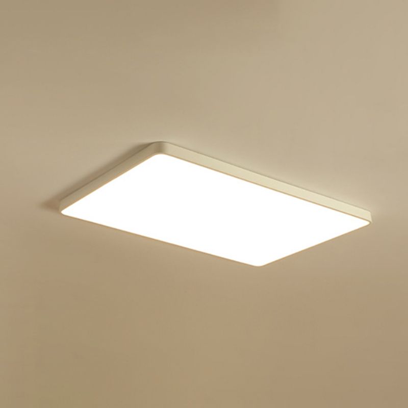 Geometrische Acryl-LED-Deckenleuchten im modernen Stil, 1-Licht-Unterputzlampen