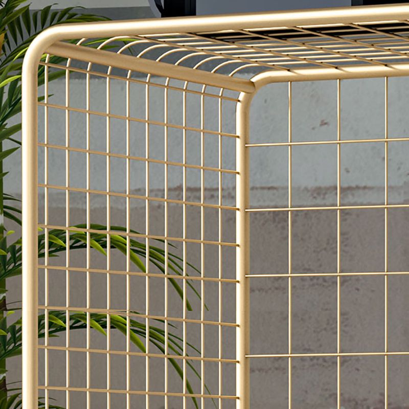 Urban Shelf Bookcase Closed Back Vertical Metal Bookshelf for Living Room