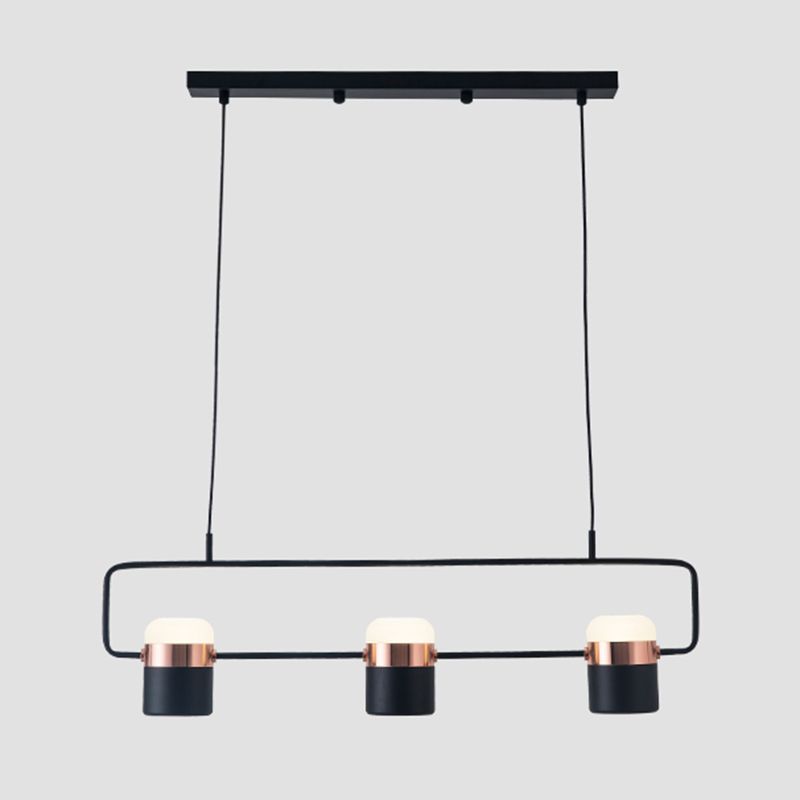 Hedendaagse stijl Cilinder Island Lighting Metal Island Lighting Ideas