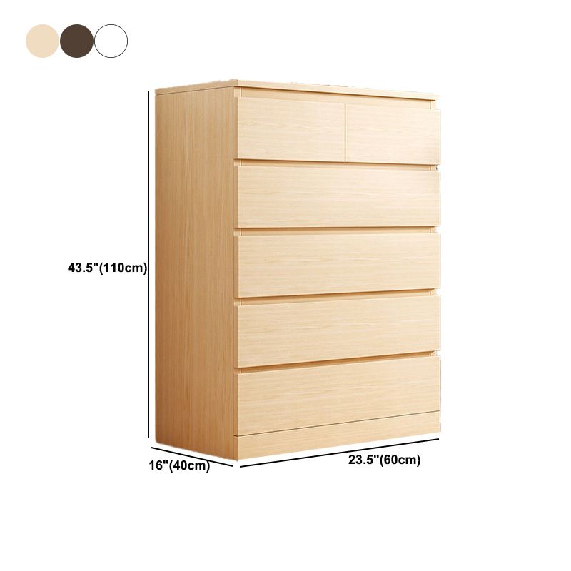 15.74" Wide Modern Wood Accent Chest Rectangle Chest with Drawers
