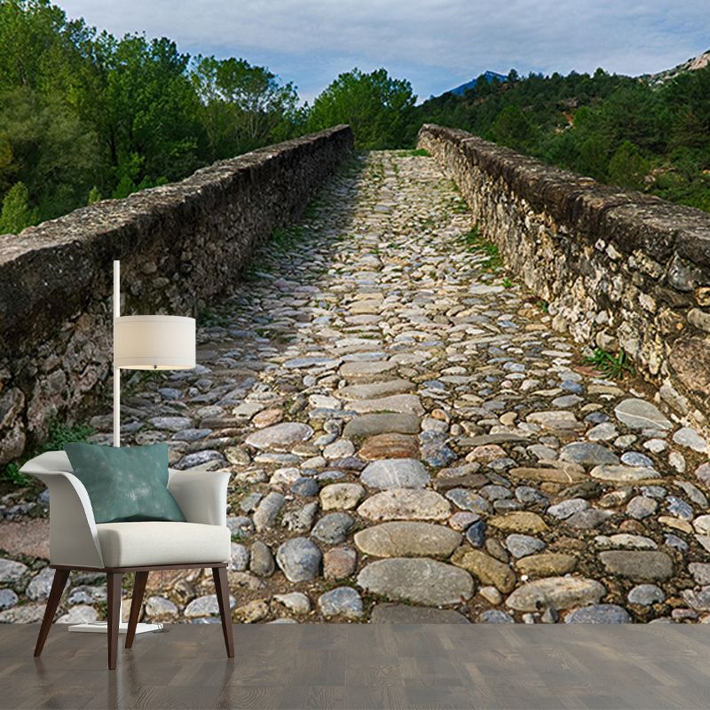 Space Extension Wall Mural Modern Style Mildew Resistant for Decoration