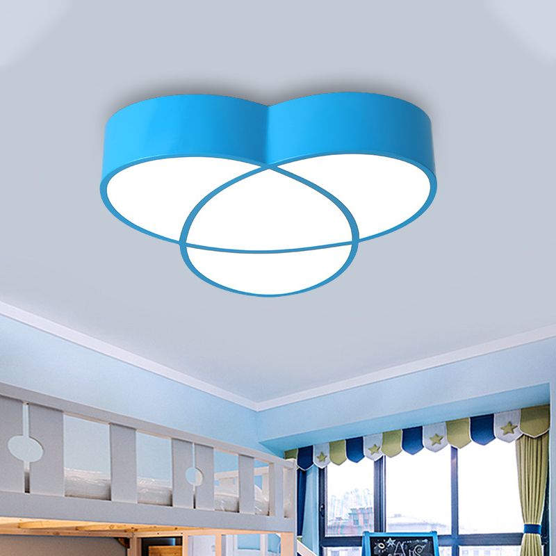 Bloemvormige plafondlicht Modern Stijlvolle acrylspoeling Mount Light voor restaurant