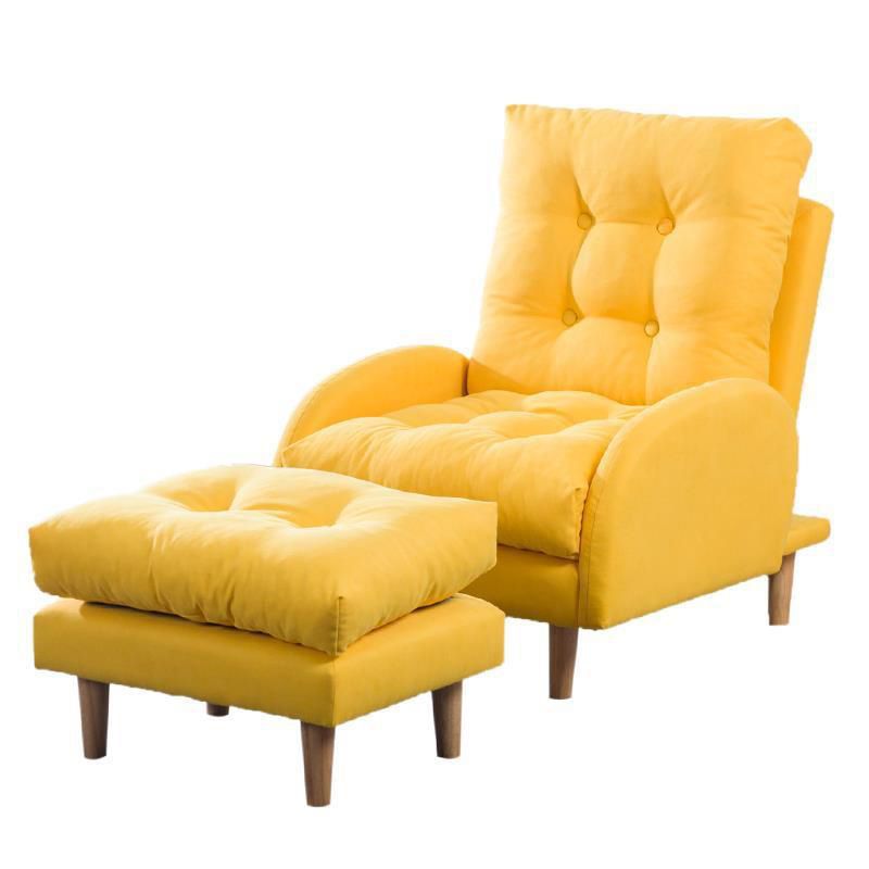 Linen Convertible Chair 24.8"L x 33.4"W x 36.2" H Chair for Living Room