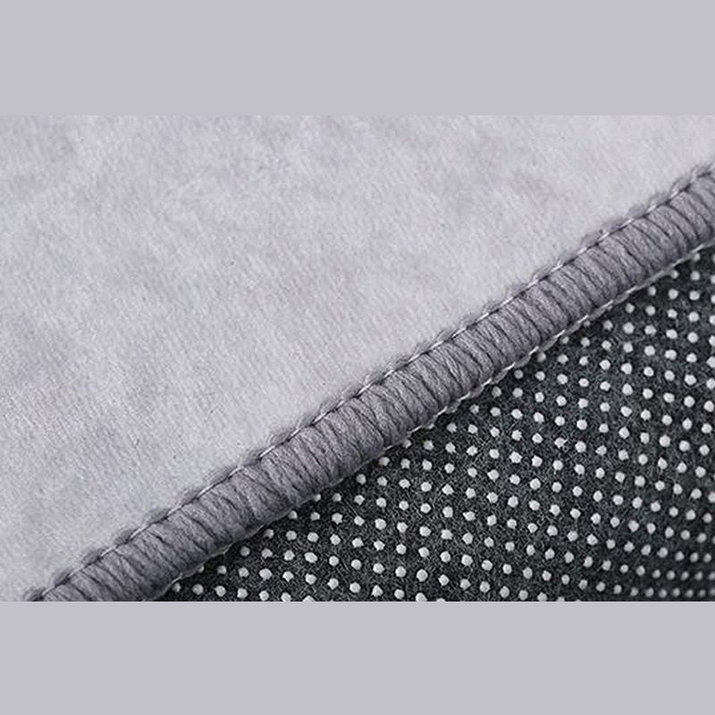 Contemporary Flowing Water Print Carpet Polyester Rug Non-Slip Backing Indoor Carpet for Living Room