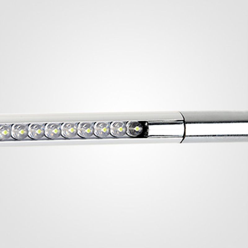 Adjustable Modern Linear Table Lamp Aluminum LED Desk Lamp for Bedroom