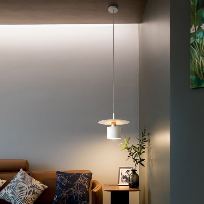 Moderne creatieve single hanger licht smeedijzeren hangende lamp voor eetkamer