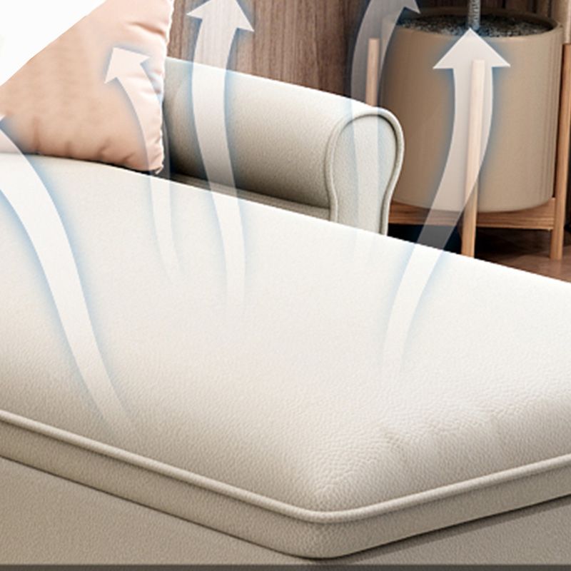 Round Arm Modular Furniture Sectionals with Storage for Living Room