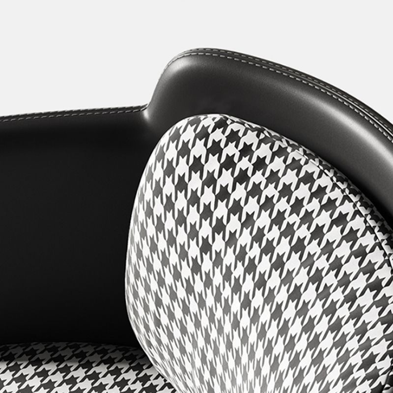 Barrel Chair 29.92" L x 29.52" W x 29.13" H Arms Included Barrel Accent Chair