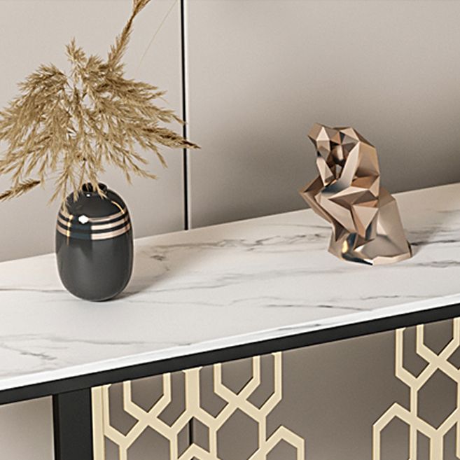 Contemporary Console Accent Table Scratch Resistant Console Sofa Table