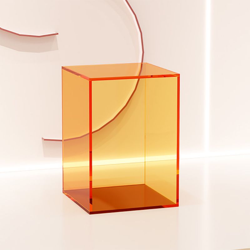 9" Wide Contemporary Bookshelf Closed Back Acrylic Vertical Bookcase