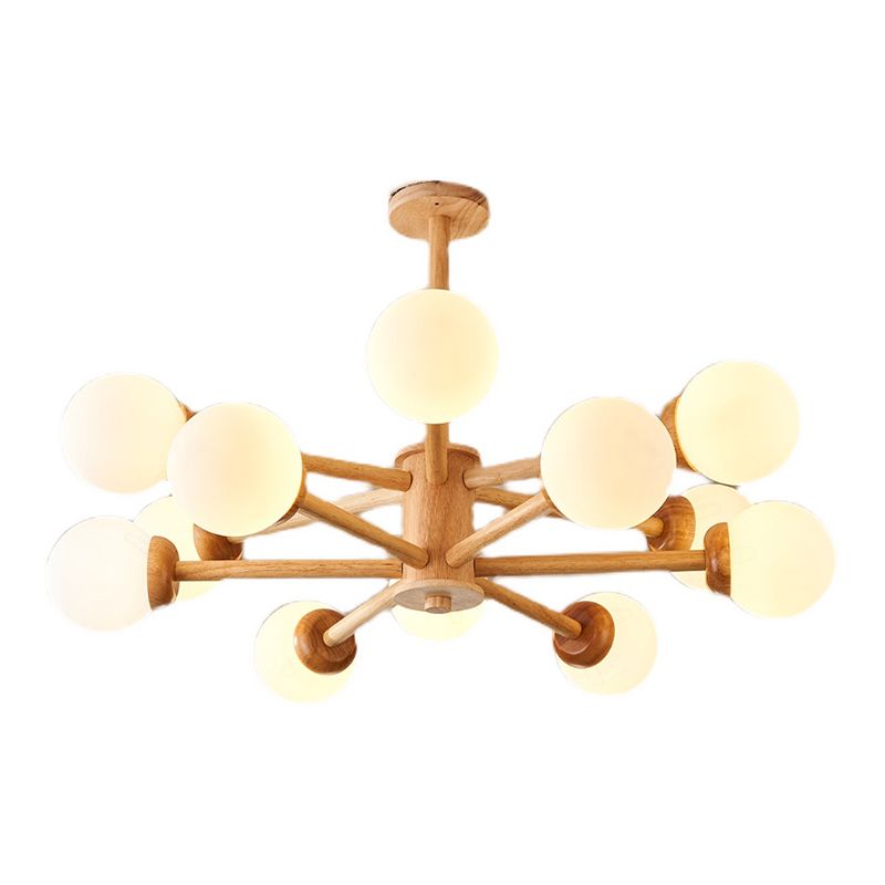 Globe Chandelier Pendant Light Modern Multi-Head Chandelier Lamps Fixtures for Living Room