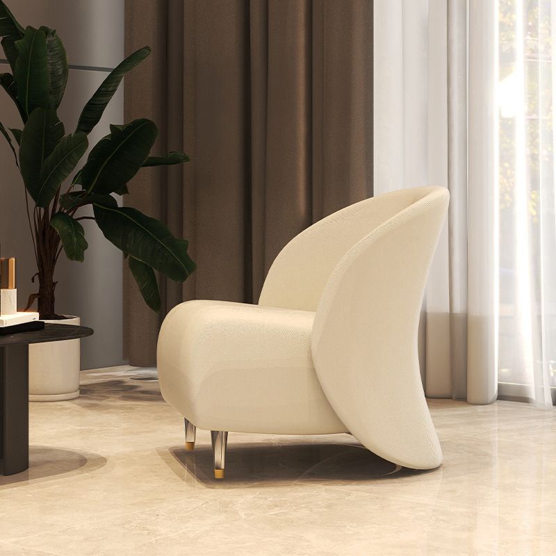 Contemporary Sofa Stain Resistant Armless Settee for Living Room