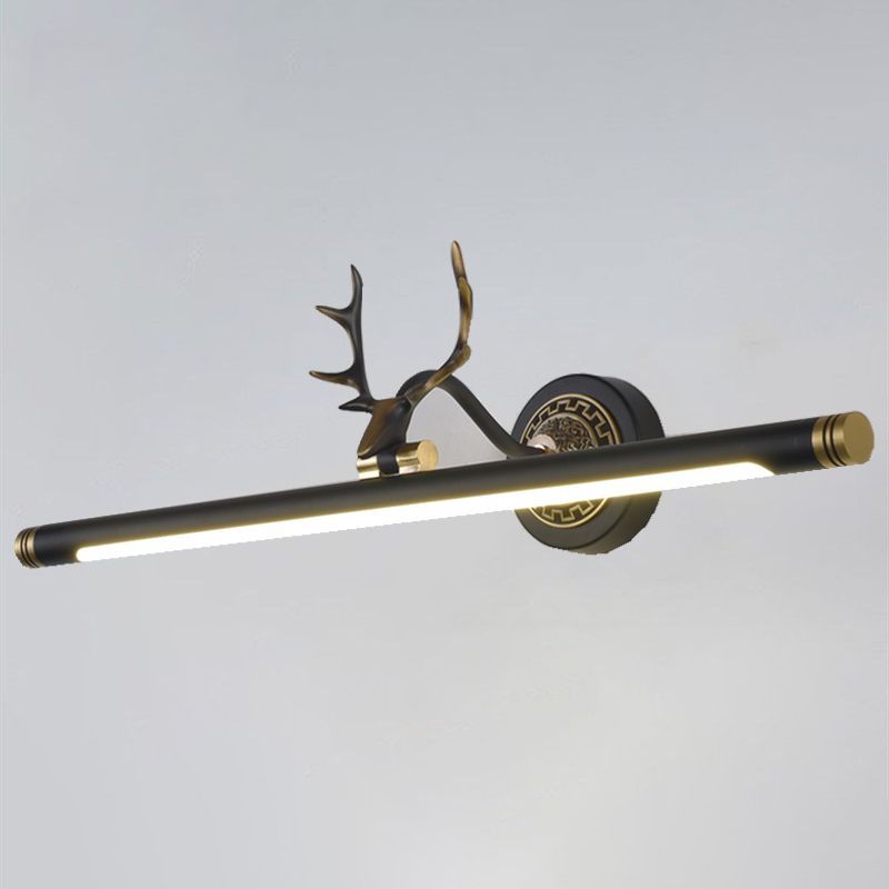 Lampe à vanité linéaire armée American Style Copper Single Vanity Light