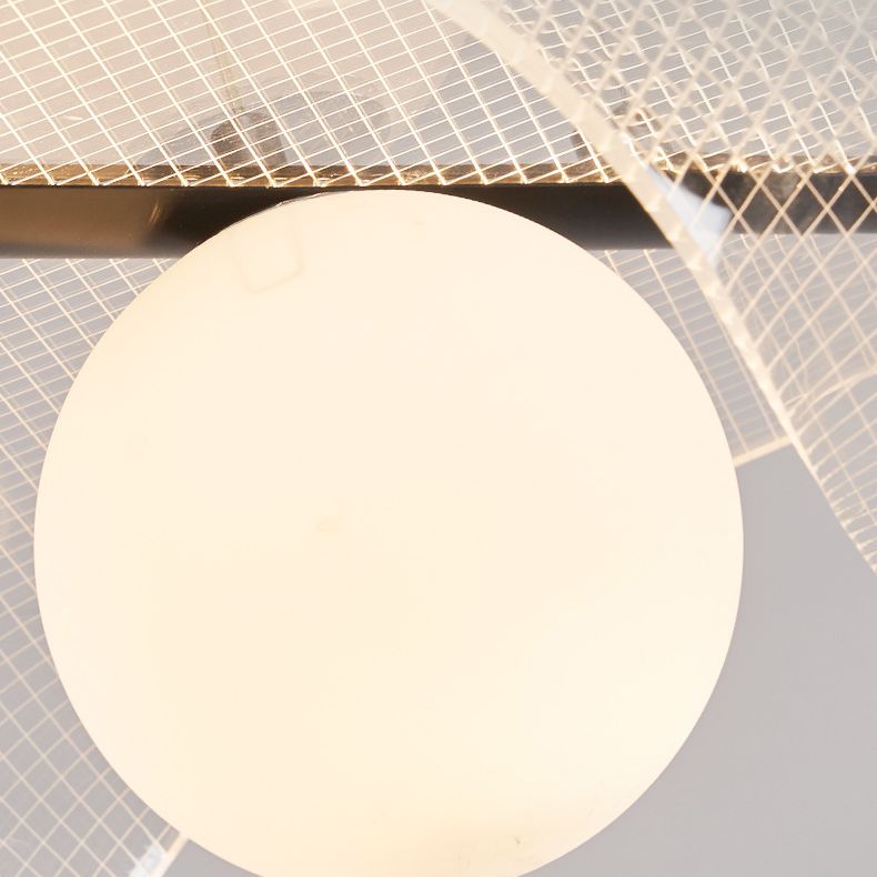 LED Indoor Decoration Flush Mount Fixture Special Shape Flush Mount Lighting for Living Room