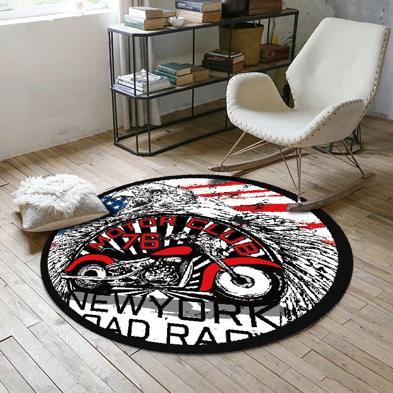 Modern Cartoon Print Rug Multi-Color Polyster Area Rug Anti-Slip Backing Machine Washable Carpet for Kids Room