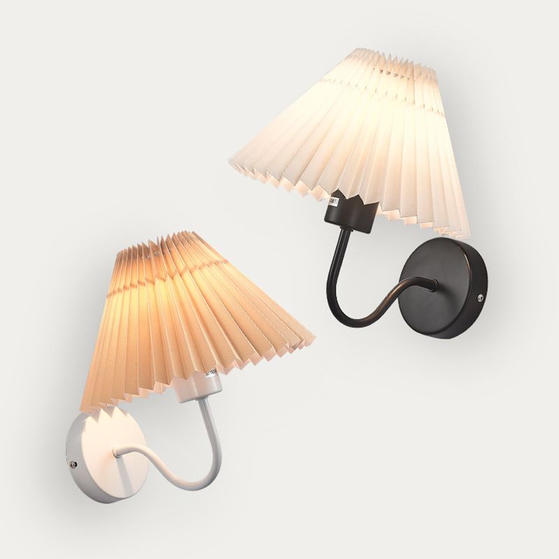 Modern Cone Wall Lamps Metal 1 Light Wall Light Fixtures for Bedroom