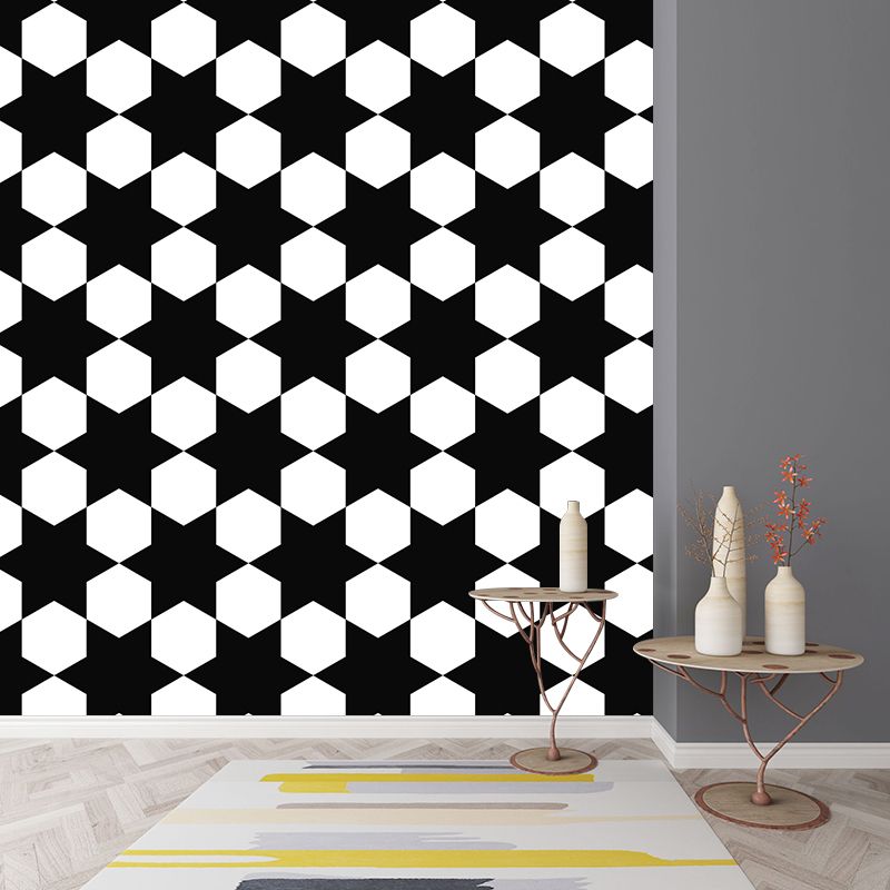 Geometry Wall Mural Modern Wall Art for Adult Room,Various Sizes Wall Decor