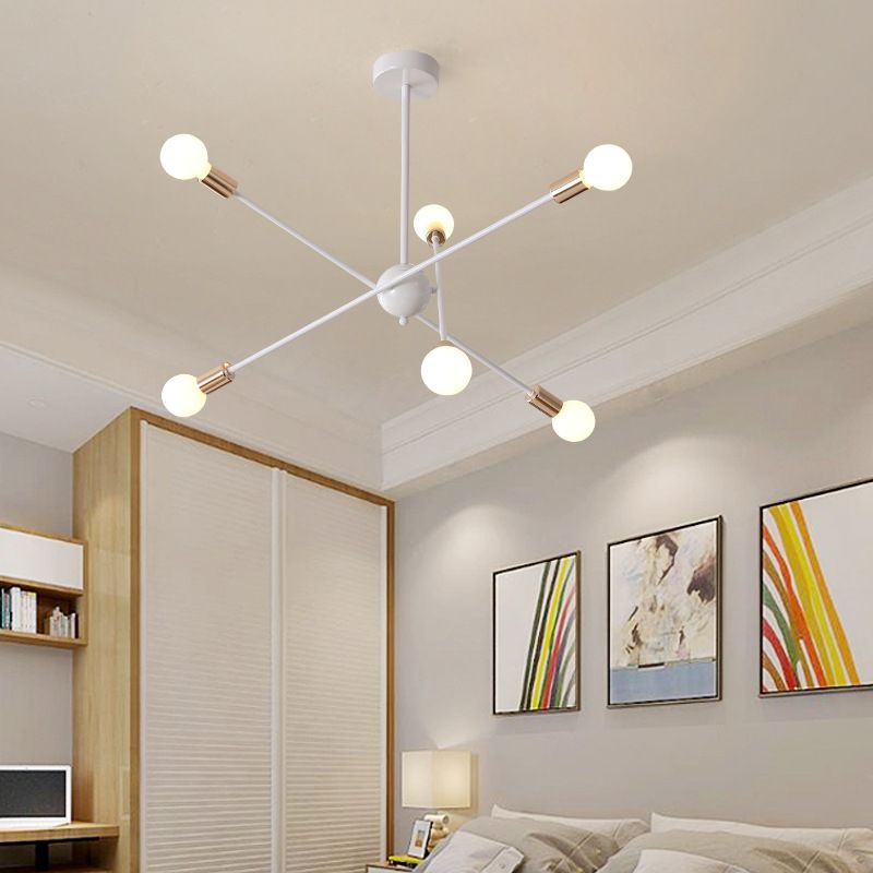 Metal Line Spark Chandelier eigentijds hanglamp voor keuken eetkamer