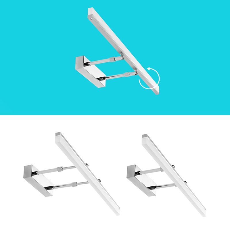 Modern Minimalist Style Cylindrical Vanity Wall Lighttures Metal Vanity Sconce for Toilet