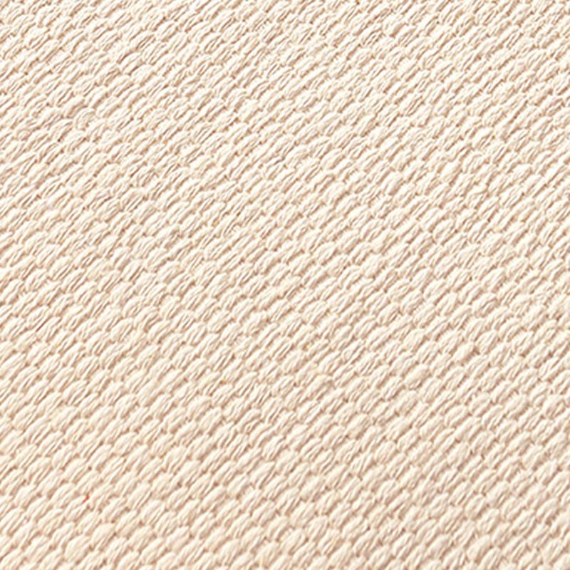 Modern Plant Printed Rug Multi-Colored Jute Area Carpet Easy Care Pet Friendly Stain-Resistant Indoor Rug with Tassel for Bedroom