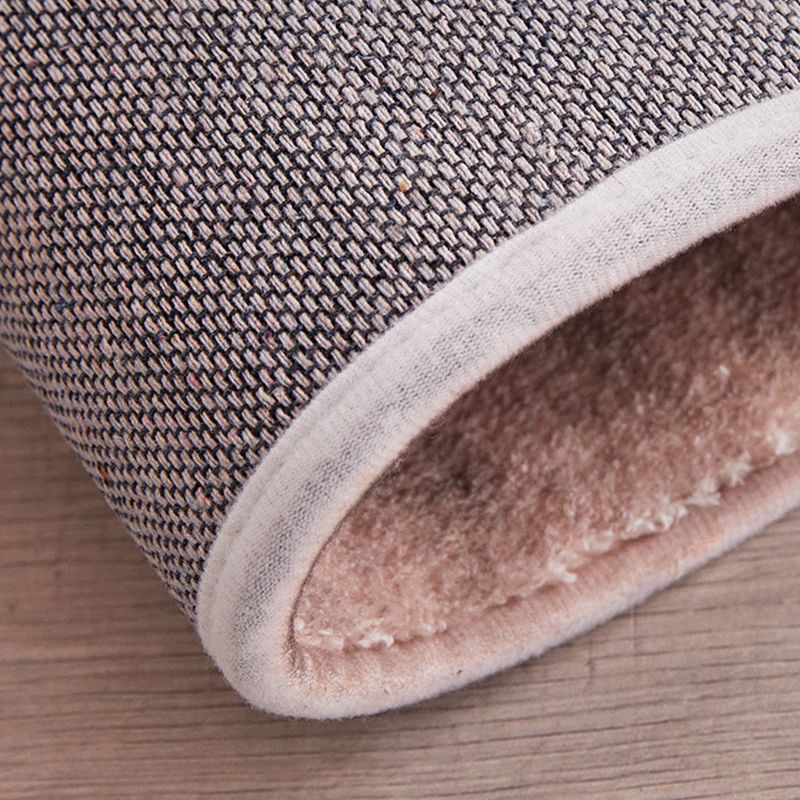 Grijs eenvoud Tapiciteit Polyester grafisch vloerkleed wasbaar tapijt voor woonkamer