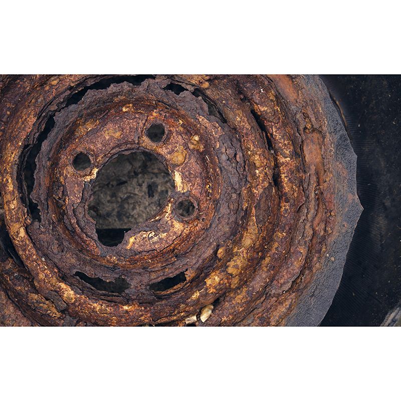 Metal Environment Friendly Decorative Mural Industrial Style Metal Wall Mural