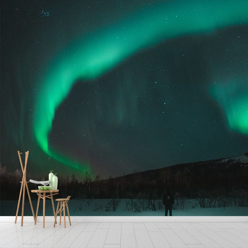 Starry Sky Modern Photography Mural Wallpaper Indoor Wall Mural