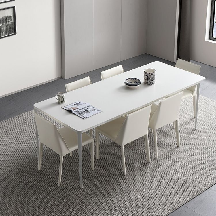 Modern 1/4/5/6/7 Pieces Dining Set Sintered Stone Dining Table Set for Home