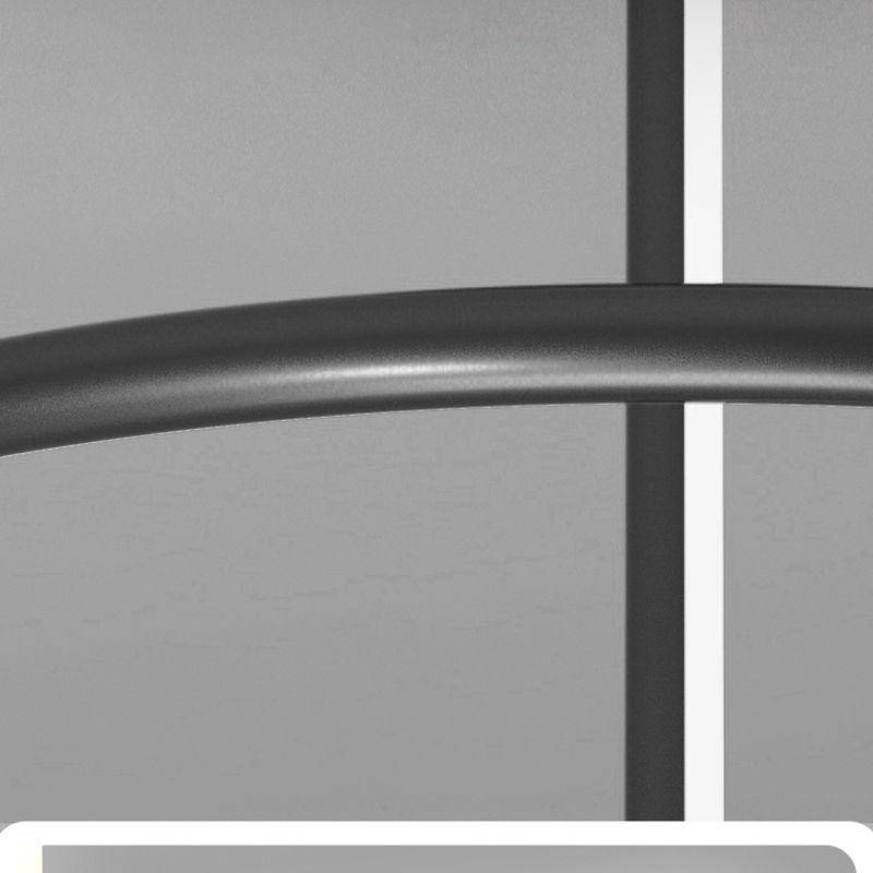 Modern Style Linear Shape Ceiling Light Metal 1 Light Ceiling Lamp for Bedroom