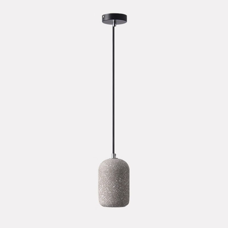 Terrazzo Cylindrical LED MINI LICHING PENDANT MODER