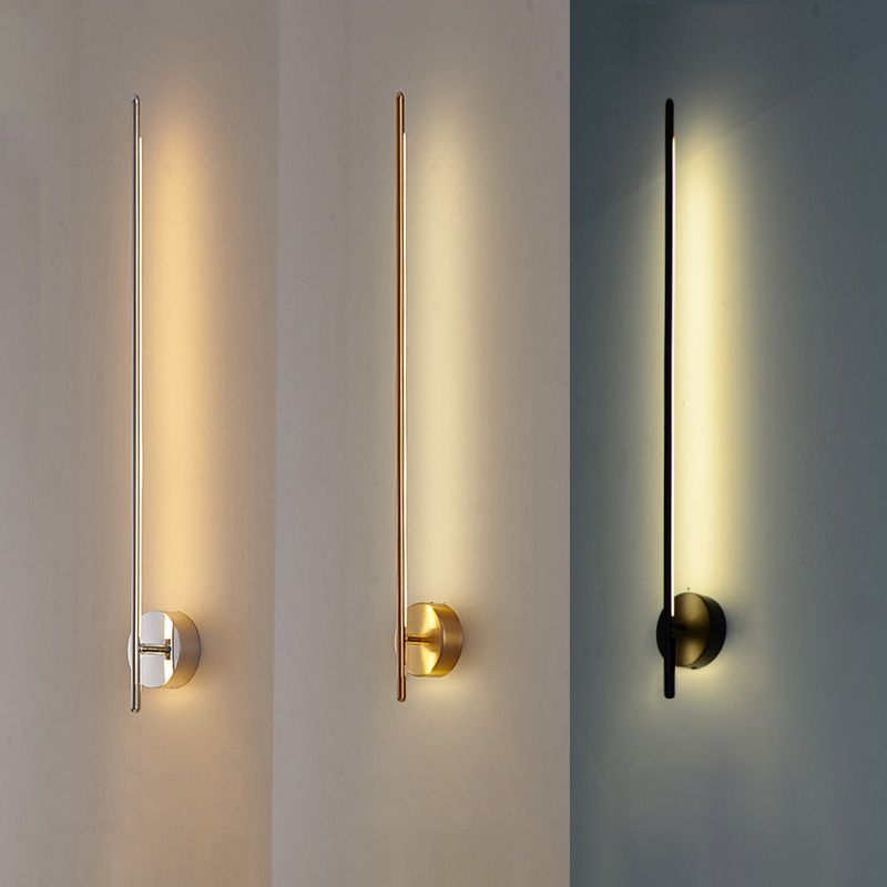 Nordic Modern Long Strip Wall Light Living Room Simple LED Wall Mount Light Fixture