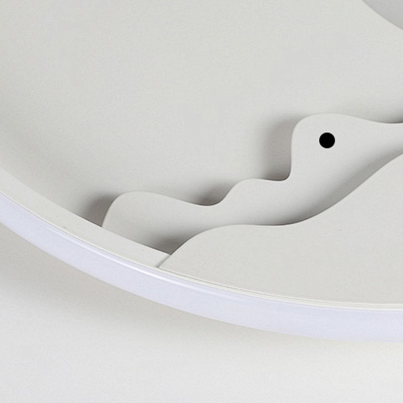 Geometrische Form Metallwandlicht moderne Stil 1 Lichtwand montieren Licht in Weiß