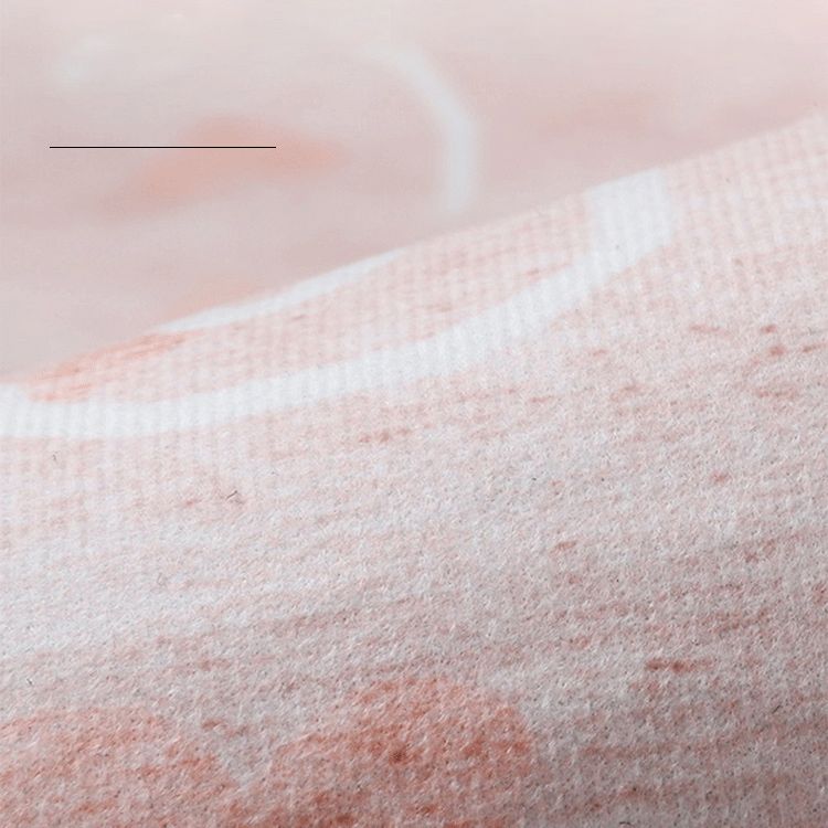 Mehrfarbiger Heimdekor-Teppich mit nordischem abstraktem Muster, Teppich aus Polyester mit rutschfester Rückseite