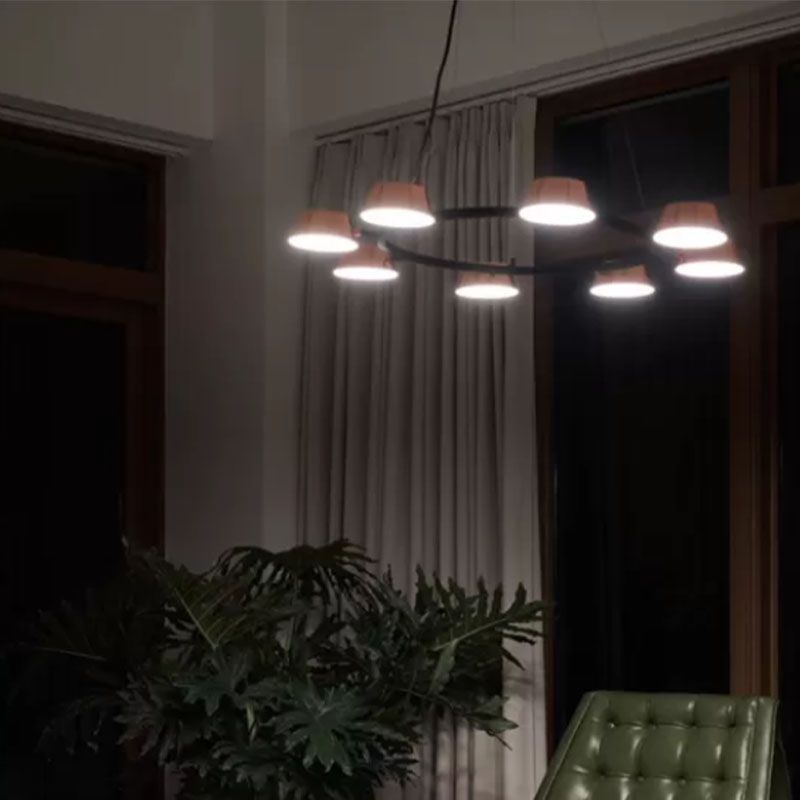 LED -Deckenheize helles Licht für zeitgenössische Kronleuchterbeleuchtung für Wohnzimmer Esszimmer