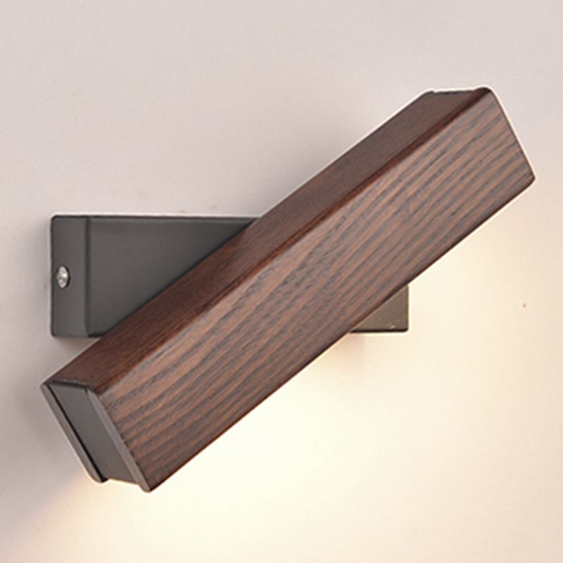 Luminaire en bois en bois à 1 lumière réglable