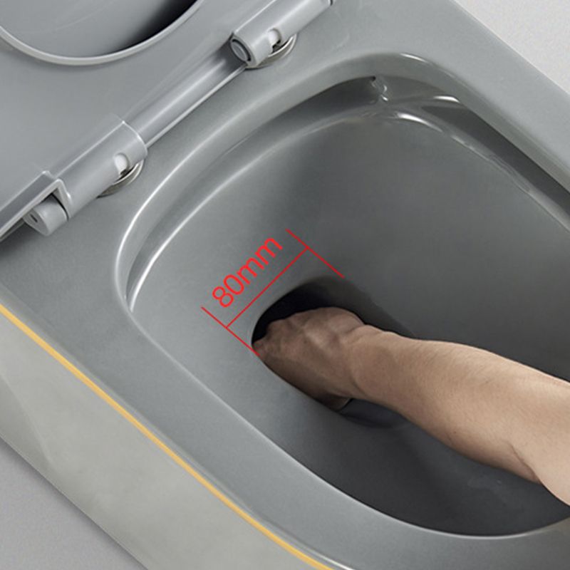 Traditional Toilet Bowl Floor Mounted One-Piece Toilet Porcelain Urine Toilet