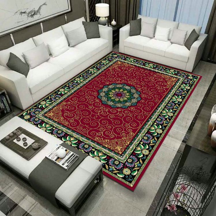 Tappeto multicolore del tappeto stampato in jacquard