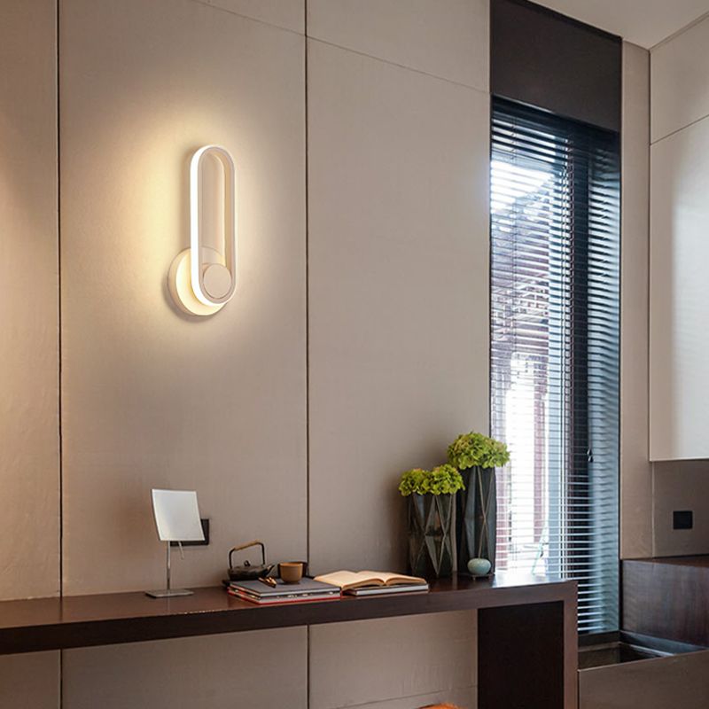 Lampada da parete a parete a parete a led rotabile Light Nordic Slease Wall Mount Lamp per soggiorno