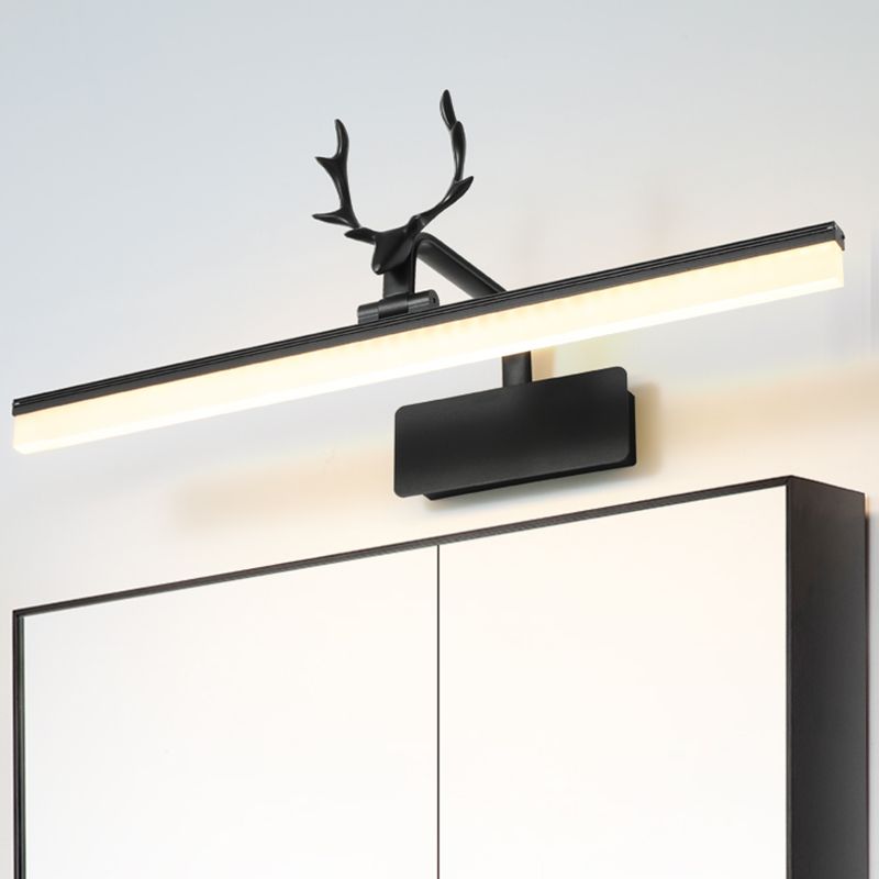 LED Vanity Light Fixtures Modernist Mirror Front Lighting with Acrylic Shade
