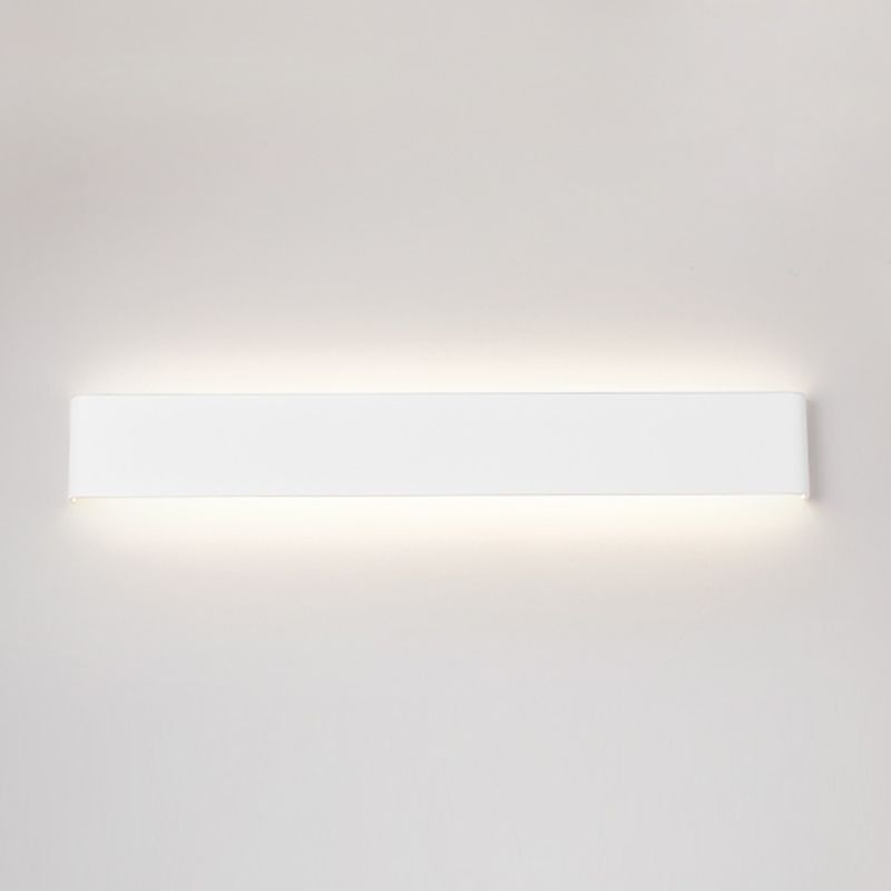 Square Shape Metal Wall Mount Lighting Modern Style 1-Light Wall Mounted Light Fixture