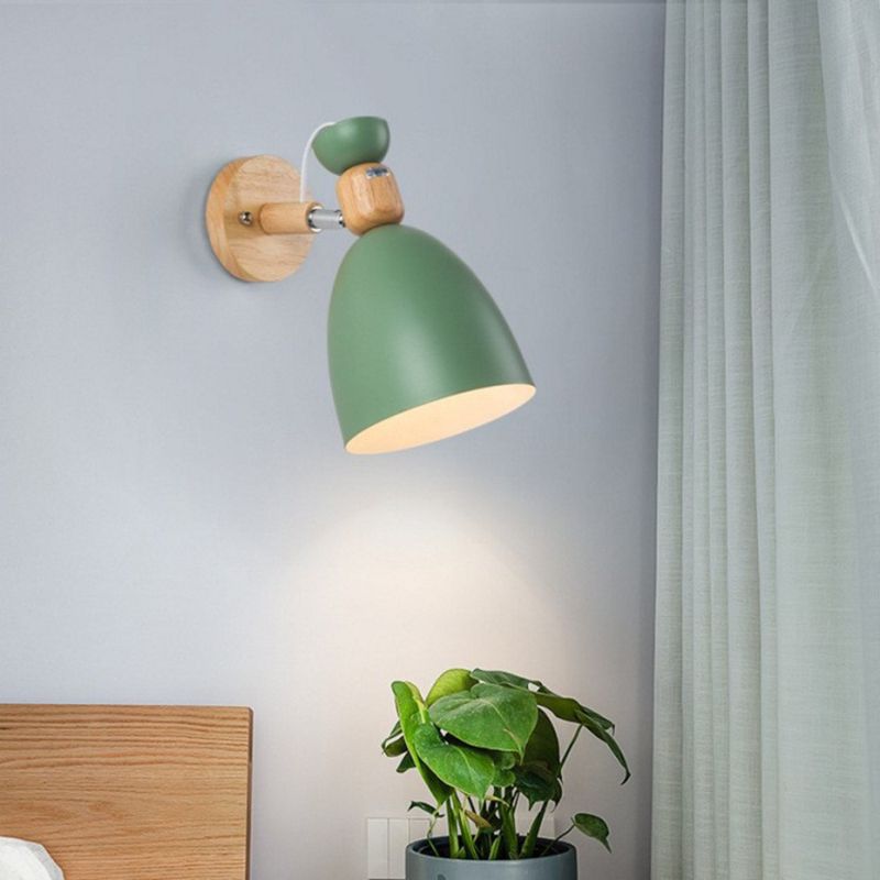 Multi-Colored Wall Sconce Nordic Minimalist Wall Light Sconces for Bedroom