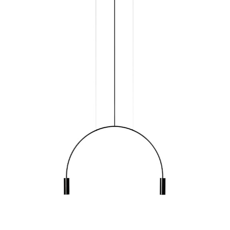 Cylinder Island Lights Contemporary Metal Island Chandelier Lights for Kitchen