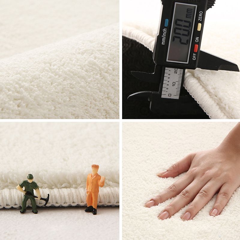 Tapis de moquette décontractée beige tapis en grume de couleur